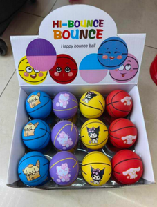 Ballon rebondissant Hi-Bounce Happy Bounce en caoutchouc pour enfants de 2 à 4 ans, jouet d'extérieur - Product Image 3