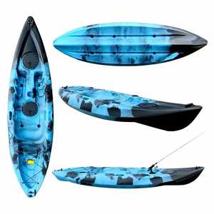 Vente chaude Kayak <span class=keywords><strong>de</strong></span> pêche en plastique Canoë à pagaie simple assis sur le dessus <span class=keywords><strong>Prix</strong></span> bon marché Kayak <span class=keywords><strong>de</strong></span> randonnée Kano à vendre - Product Image 3