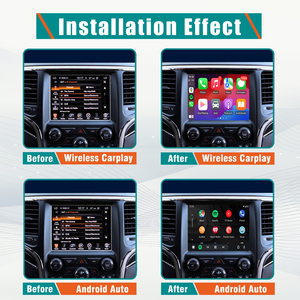 กล่อง MMI CarPlay อัจฉริยะไร้สายเชื่อมต่อกับเครื่องชาร์จไฟด้วยระบบแอนดรอยด์2013 2022 - Product Image 3