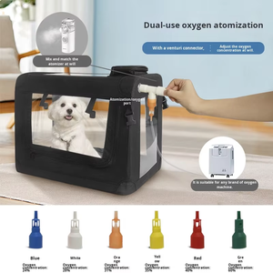 <span class=keywords><strong>Chambre</strong></span> à oxygène pour animaux de compagnie portable, pliable, silencieuse <span class=keywords><strong>et</strong></span> douce avec fonction de minuterie pour chiens <span class=keywords><strong>et</strong></span> chats - Product Image 4