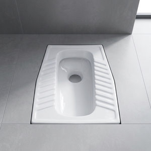 Vistaar Modern Ceramic Squatting Toilet Pan White Precio bajo para Africa Market India - Product Image 1