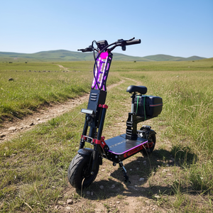 Scooter Eléctrico Plegable de Doble Motor con Neumáticos Anchos de 13/14 Pulgadas, Encendido por Contraseña/Tarjeta NFC, 72V 8000W 10000W 15000W - Product Image 1