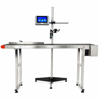 Impresora Industrial de Inyección de Tinta Térmica en Línea IPS-8001 de 12.7 mm para Cartón, Bolsas de Plástico, Etiquetas, Códigos QR, Número de Lote y Número de Serie