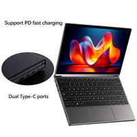 Ordinateur portable 2 en 1 de 10,95 pouces, Intel Core I5 1235U, WiFi 6, déverrouillage facial, corps métallique, portable, Windows 11, 32 Go, SSD 2 To