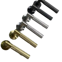 Serrure de porte minimaliste en alliage de zinc, magnétique et silencieuse, pour chambre et salle de bain