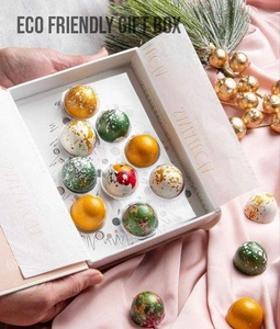 Bee <b>Flat</b> Foldable Green Shipping Cartons Recyclable Chocolate Packaging <b>Box</b> for Online Store Logistics - Product Image 2