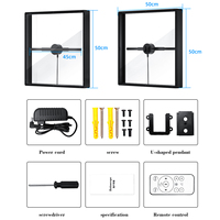 Projecteur holographique de bureau 50cm Mise à niveau de luxe 4K avec imagerie flottante 3D à œil nu pour une utilisation en intérieur Fournisseur OEM