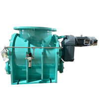 Vanne rotative à clapet pour le traitement des céréales, en acier inoxydable de qualité alimentaire, conception hermétique automatique pour les applications de moulin à farine et à riz