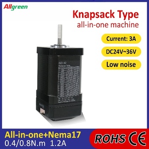สเต็ปเปอร์มอเตอร์แบบรวม2เฟส Nema17 1.2A 24V 0.4N M/0.8N.M โอเพ่นลูปสเต็ปเปอร์มอเตอร์ไดร์เวอร์สำหรับเครื่องซีเอ็นซี - Product Image 2