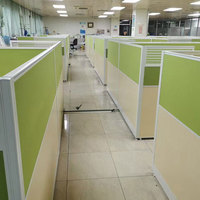 Modern Cubicle Office Desk Manufacturers Call Center Workstation Modern Design Workstation With Glass Partition