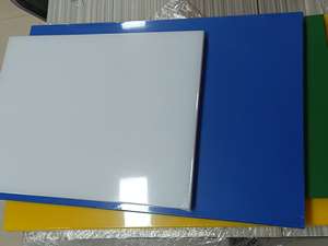 Tabla de cortar de HDPE ecológica, certificada por la FDA, no tóxica, varios colores de tamaños para uso doméstico y profesional - Product Image 3