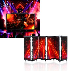 Pantalla LED para Cabina de <span class=keywords><strong>DJ</strong></span>, Pantalla Electrónica a Todo Color para Música, para Bares, Escenarios, Exposiciones, Pantalla LED Curva Flexible para Cabina de <span class=keywords><strong>DJ</strong></span> - Product Image 1