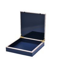 Boîte à chocolat en bois MDF haute brillance personnalisée, boîte d'emballage de luxe en laque piano pour dattes, pour cadeau