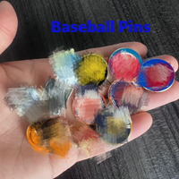 Hochwertige USA Baseball Team Pins für Kleidung, Antike Emaille-Anstecknadeln, Metallabzeichen für Baseball-Club-Fans, Eisen-Sportthema