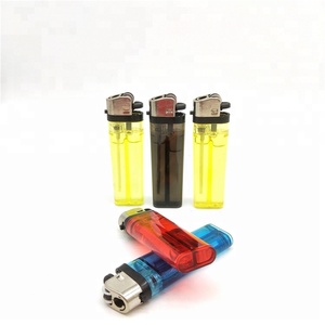 Transparente de plástico de Color de cigarrillos de Gas Flint encendedor - Product Image 4
