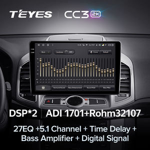 TEYES CC3 2K para Chevrolet Captiva 1 2011 - 2016 Radio de coche reproductor de vídeo Multimedia navegación GPS estéreo Android 10 No 2DIN DVD - Product Image 5