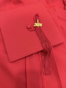 Pendentif à pompon fait main 2026 pour étudiants universitaires, accessoire décoratif pour chapeau de remise de diplôme de licence et de master, fournitures pour fêtes de remise de diplôme - Product Image 4
