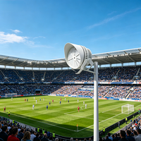 Projecteur LED modulaire haute puissance à prix d'usine, étanche IP65, puce COB, applications aéroport/stade/sport, télécommande, CRI
