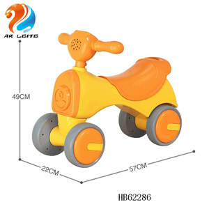 Vélo d'équilibre <span class=keywords><strong>pour</strong></span> bébé de haute qualité 4 roues enfants voiture coulissante poussant la barre enfants monter sur les jouets - Product Image 6