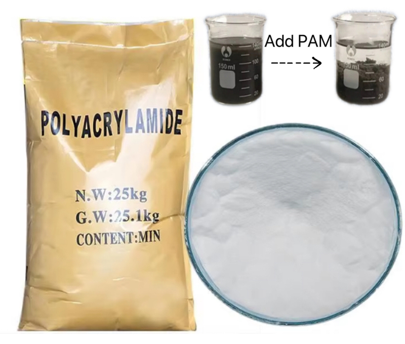 Oilfield Drilling Cationic Anionic Flocculant Polyacrylamide