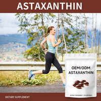 Cápsulas de Astaxantina 12mg, 120 Unidades, Suplemento Dietético, Productos para el Cuidado de la Piel y Blanqueamiento
