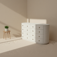 Commode haut de gamme avec tiroirs, meubles d'intérieur modernes et minimalistes