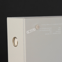 Carpeta Personalizada A4 A5 A6 con 3 Anillas, Impermeable, Grosor de 3.5mm, Organizador de Archivos, Portadocumentos