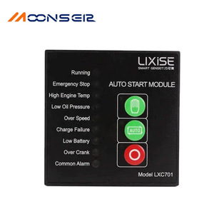 โมดูลสตาร์ทอัตโนมัติ Lixise LXC701 สำหรับเครื่องกำเนิดไฟฟ้าดีเซล ระบบป้องกันสี่ชั้น - Product Image 1