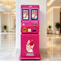 Distributeur automatique de nail art 3D tout temps, commercial, portable, à détection corporelle, pour impression et estampage DIY des ongles