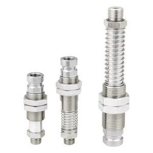 Soporte de Succión al Vacío de Aleación de Aluminio, Varilla Amortiguadora, Accesorios para Manipulador Telescópico KE/KI1/8-1/4-3/8-1/2 con Tornillos Internos de 1/4-3/8-1/2 Pulgadas - Product Image 1