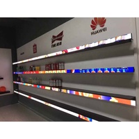 Signalisation numérique Smd intérieur P1.9 Smart Stock Ticker panneau publicitaire bannière Led étagère écran vidéo affichage pour étagères