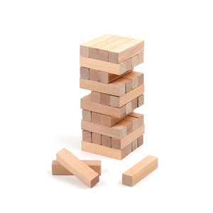 Gioco della Torre di Blocchi in <span class=keywords><strong>Legno</strong></span> Personalizzabile, Giocattolo per Bambini, Disponibile OEM/ODM, Torre Impilabile in <span class=keywords><strong>Legno</strong></span> Massiccio - Product Image 1