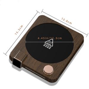 Calentador de Tazas de Café 110V 220V, Calentador de Bebidas con 9 Niveles de Temperatura, Posavasos Calefactor para Té, Agua, Leche - Product Image 4