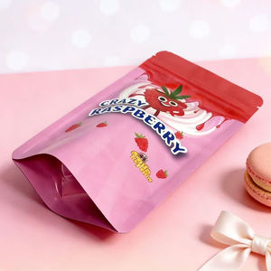 Sacs à fond plat pour impression numérique - Sachet en PE de qualité alimentaire pour l'emballage de bonbons, desserts, lait, gelée - Product Image 2