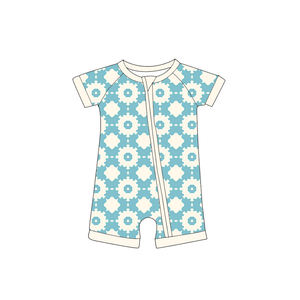 아동용 대나무 반팔 잠옷 RTS 아동복 유아복 제조업체 부티크 재고 있음 부드럽고 통기성 좋은 95% 대나무 의류 - Product Image 5