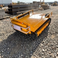 Châssis de transport sur chenilles télécommandé pour engins de construction et d'aménagement
