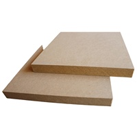 Panneau MDF extérieur moderne Panneau de fibres à densité moyenne 12mm 16mm 18mm Prix bon marché pour chambre à coucher Atelier Extérieur Fabriqué Top