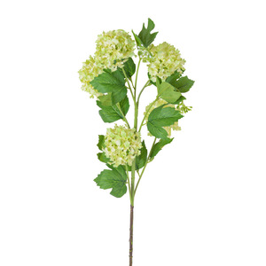 Flor Artificial de Hortensia de 5 Cabezas, Verde, de Seda, para Decoración de Bodas, Hogar, Arreglos Florales en Jarrones - Product Image 5
