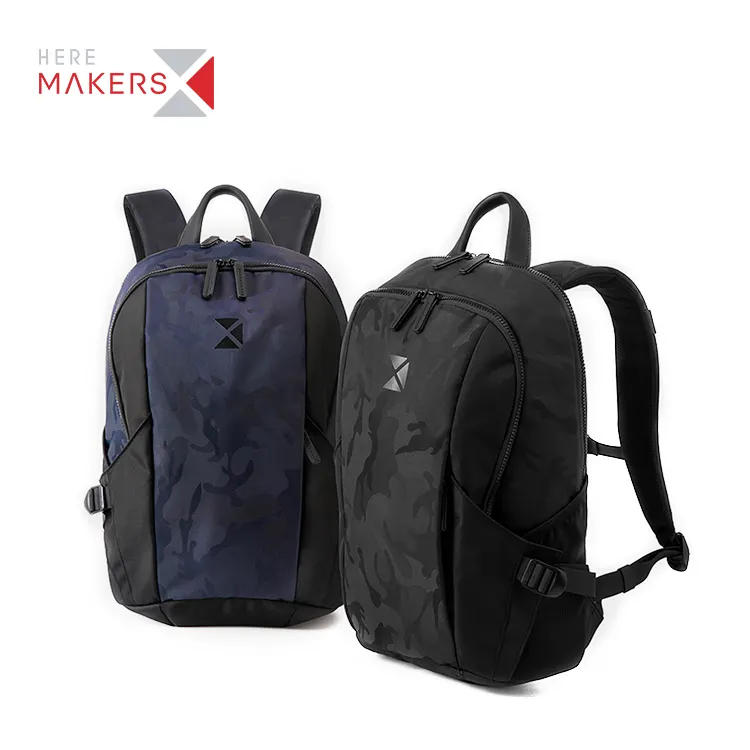 Hot selling nylon sleeve men comfortable travel business bag 15" laptop vintage backpack