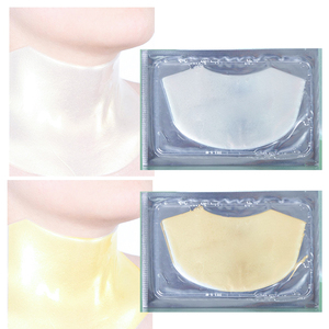 Mascarilla Facial y de Cuello con Vitamina C, Colágeno y Oro, Hidrogel Herbal para Eliminar Líneas de Expresión, Blanqueadora y Antienvejecimiento - Product Image 1