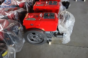 Tractor Agrícola Compacto de 2 Ruedas Motrices, 10 HP, Diésel, Tractor Manual, Mini Cultivador para Cortar Césped en Huertos - Product Image 3