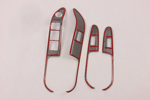 WZXD Prix Usine Nouvelle Arrivée Accessoires Intérieurs Couvercle de Commutateur de Lève-Vitre Électrique en Acier Noir et Poignée de Levier de Vitesse pour Morning 2012+ - Product Image 4