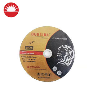 Factory Custom Abrasives Schneid rad 125mm 4 Zoll Schneid metalls cheibe Ultra dünne Schneid scheibe für Edelstahl Eisen Inox - Product Image 2
