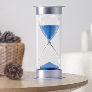 Çocuk Feng Shui dini büyük kum saati zamanlayıcı süsler 5/10/15/20/<span class=keywords><strong>30</strong></span> dakika noel uygun cam oyma - Product Image 5