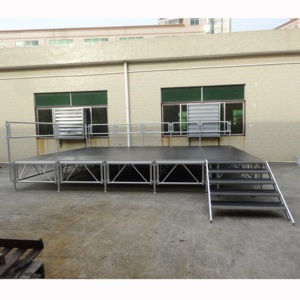 Aluminum performance modern stage telescopic portable outdoor stage - Product Image 5
