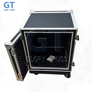 Flight Case Rack <span class=keywords><strong>ATA</strong></span> Personalizzato con Ruote per Amplificatori Audio 8U 10U 12U 14U 16U, Antiurto - Product Image 2