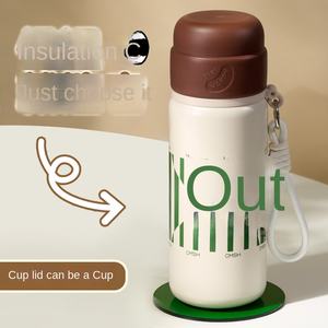 Strawberry Life grande capacité 316 thermos en acier inoxydable pour filles haute couleur valeur étudiant tasse à eau classique enfants - Product Image 2