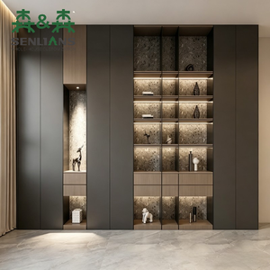 Armoire de chambre moderne en bois MDF personnalisée SLS 2026, haute qualité, écologique, gain de place, <span class=keywords><strong>3</strong></span> <span class=keywords><strong>tiroirs</strong></span>, démontable, mobilier de maison - Product Image 2