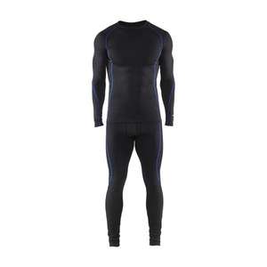BLAKLADER-Ensemble de sous-vêtements 681017079985XXXL LIGHT Noir/Bleu bleuet-SOUS-VÊTEMENTS THERMIQUES EAN 7330509422472 - Product Image 3