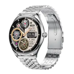 2024 MT55 BT женские Смарт-часы для мужчин 1,43 дюймов экран AMOLED женские умные часы иврит язык фитнес-трекер